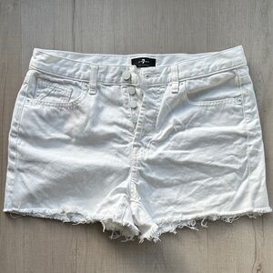 7 For All Mankind Monroe Cutoff Short